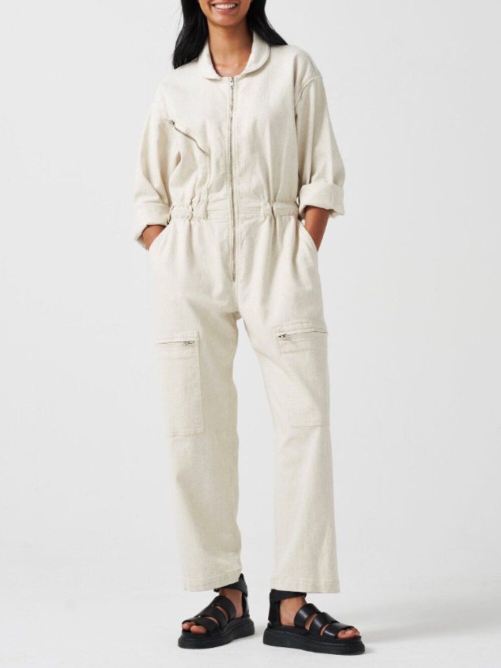 Seventy + Mochi Amelia Denim Jumpsuit
